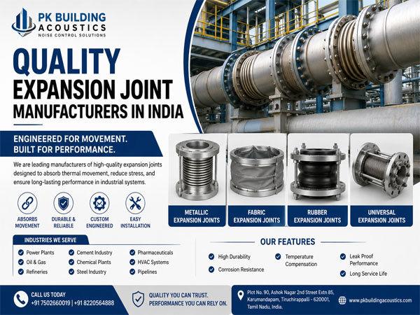 Quality Expansion Joint Manufacturers in India